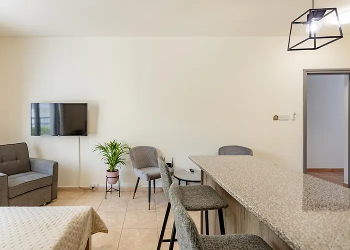 Danaos Seaside 101 With Pool In Tourist Area 公寓 *