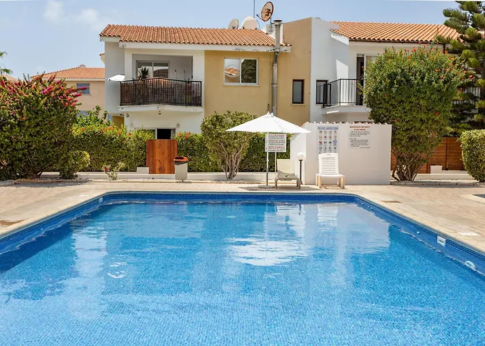 Danaos Seaside 101 With Pool In Tourist Area