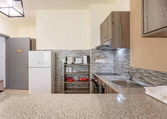 Апартаменты Danaos Seaside 101 With Pool In Tourist Area